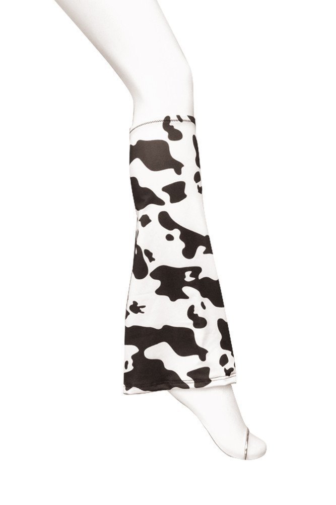 Cow-print Leg Warmers -- Ushigara