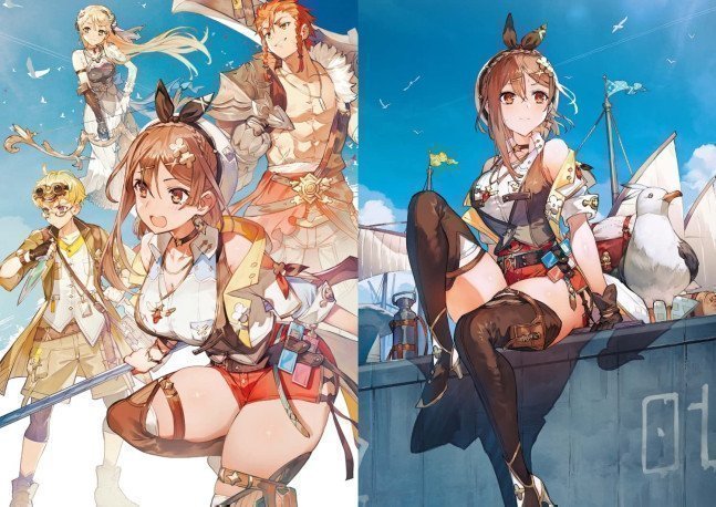 Atelier Ryza: Alchemist of the End & the Secret Key Official Visual Collection