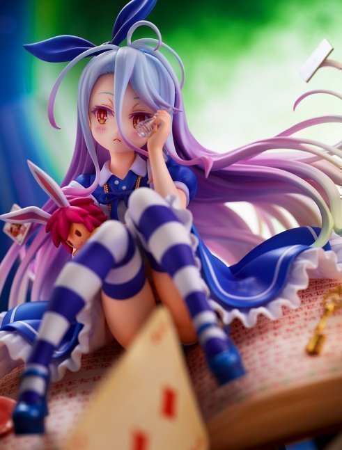 Shiro 1/7 Figure -Alice in Wonderland Ver.- -- No Game No Life