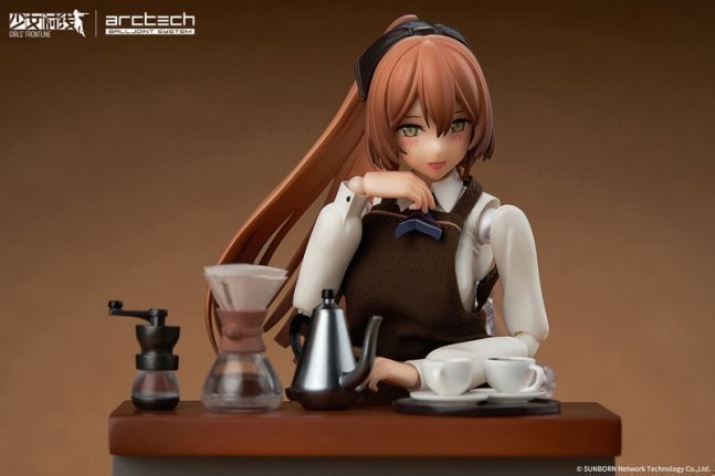 ARCTECH Girls' Frontline Springfield Quietly Enjoying a Mellow Moment Ver. 1/8 Action Figure
