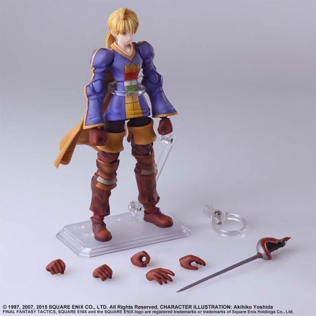Final Fantasy Tactics Ramza Beoulve BRING ARTS Action Figure
