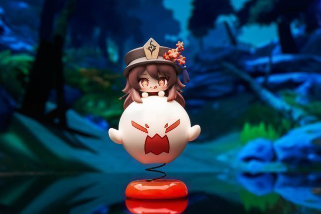 Hu Tao Chibi Chara Yurayura Stand -- Genshin Impact