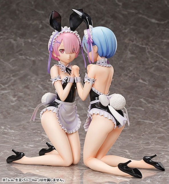 Ram 1/4 B-STYLE Figure Bare Leg Bunny Ver. -- Re:ZERO -Starting Life in Another World-