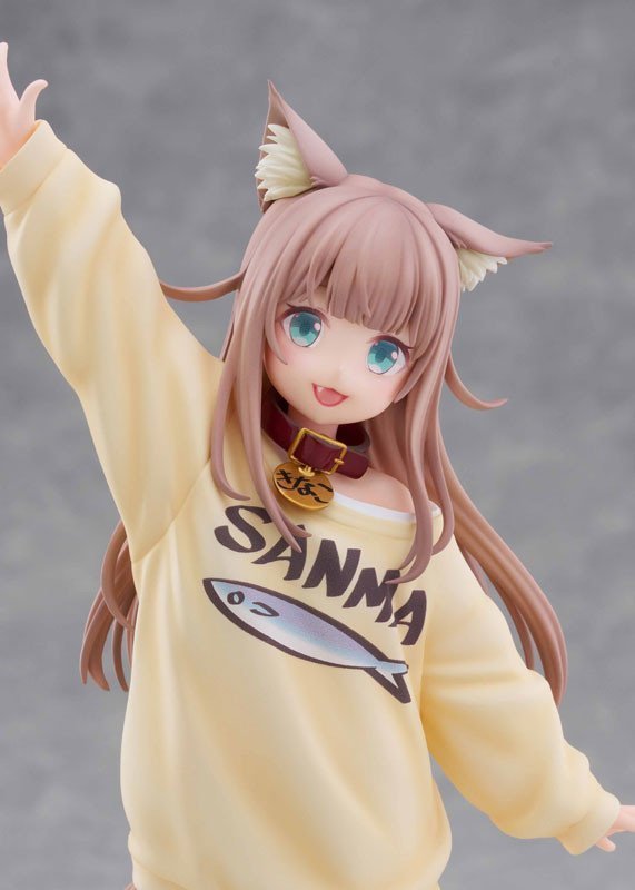 My Cat Is A Kawaii Girl KINAKO -Play With Ver.- PVC Figure