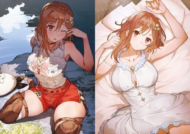 Atelier Ryza: Alchemist of the End & the Secret Key Official Visual Collection