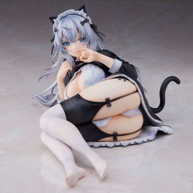 Maid Cat Figure Illustrated by Kohmashiro