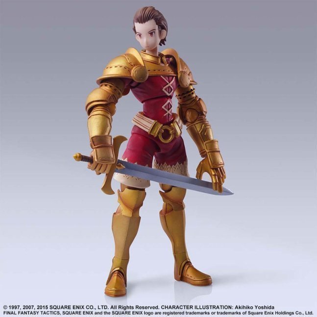 Final Fantasy Tactics Delita Hyral BRING ARTS Action Figure