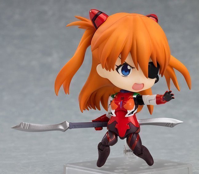 Asuka Shikinami Langley Nendoroid Figure Plugsuit Ver. -- Rebuild of Evangelion