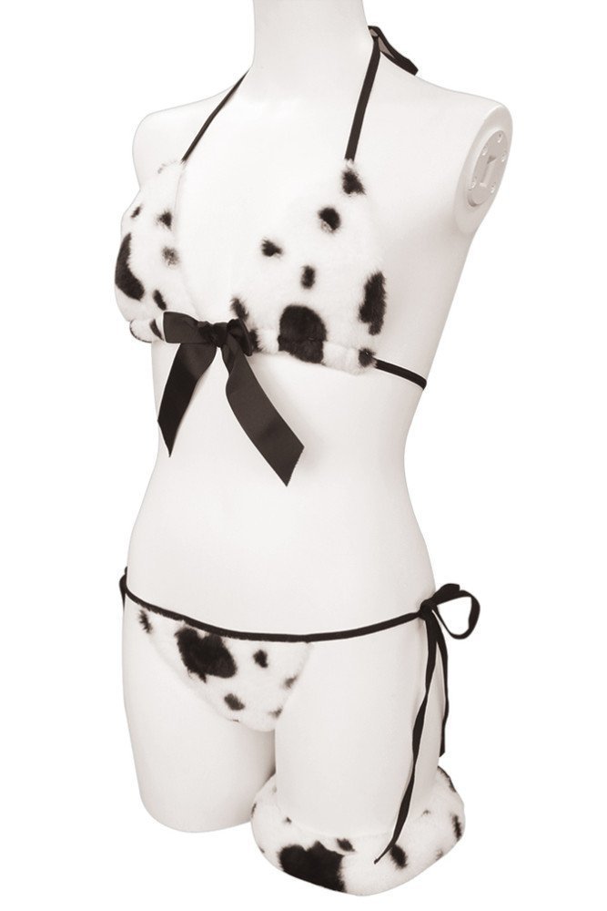 Cow Print Mofu Mofu Bikini - Unisex