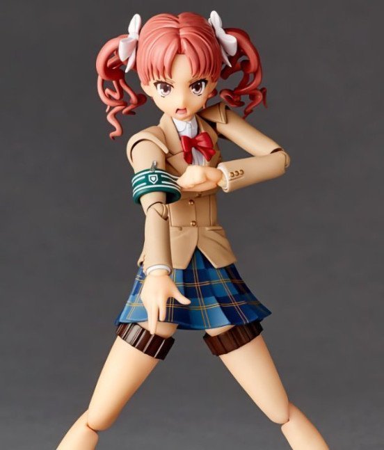 Kuroko Shirai Revoltech Action Figure Winter Clothes Ver. -- Toaru Kagaku no Railgun T