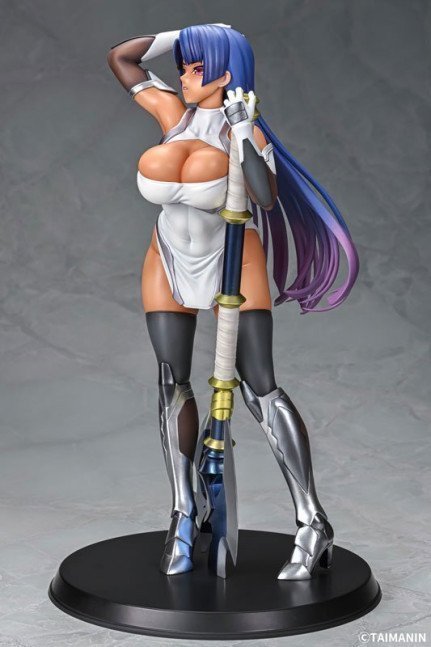 Taimanin RPG X Awaki Wakamurasaki Murasaki Yatsu 1/6 Figure Tan ver.