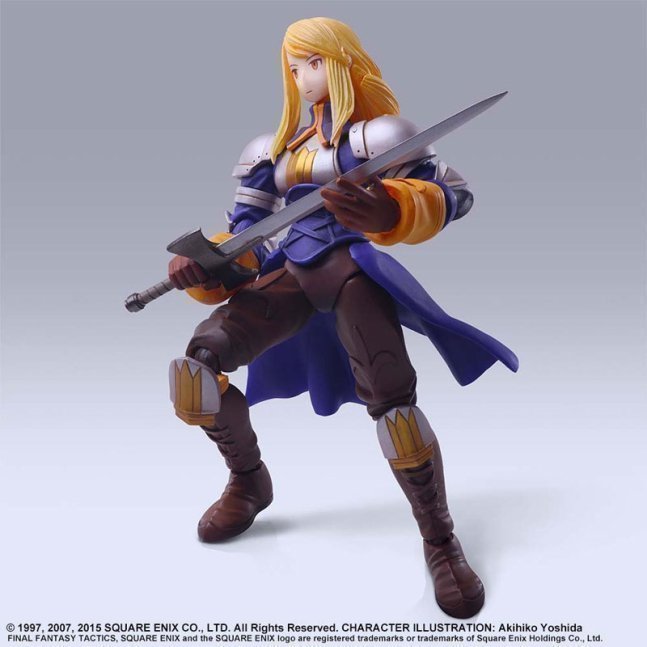 Final Fantasy Tactics Agrias Oaks BRING ARTS Action Figure