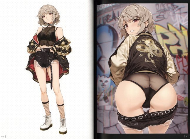 Iyapan Another Creator Illustration Book Part 1 - Iyanakao Sarenagara Opantsu Misete Moraitai!
