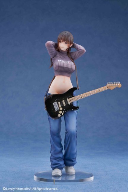 Guitar Sister 1/7 Figure Illustrated by hitomio16
