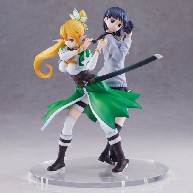 Leafa & Suguha Kirigaya 2 Figures Set Complete Figures