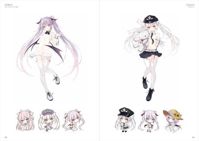 Unreal - rurudo Illustration Book