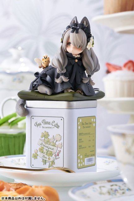 Original Deformed Figure "DLC" Series Vol.2 "Tea Time Cats":"British Shorthair"