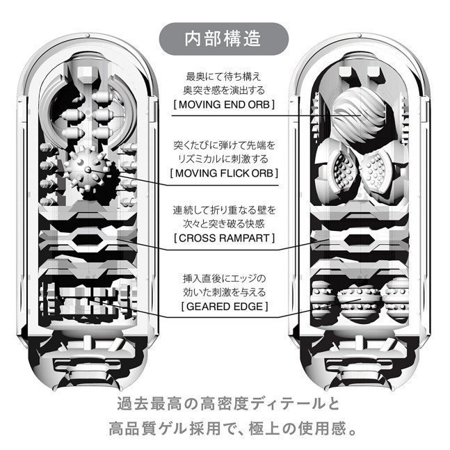 TENGA FLIP ZERO BLACK (Hard Type)