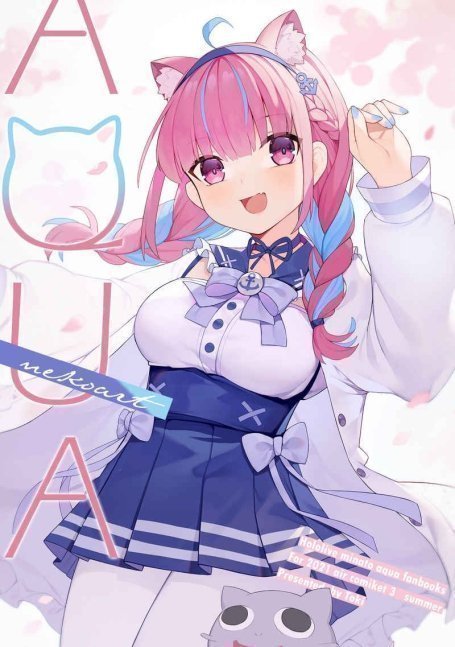 Aqua - Hololive Minato Aqua Fanbooks