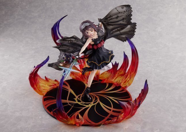 Megumin 1/7 Figure The Black Rose Dress ver. -- God's Blessing on This Wonderful World!