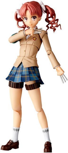 Kuroko Shirai Revoltech Action Figure Winter Clothes Ver. -- Toaru Kagaku no Railgun T