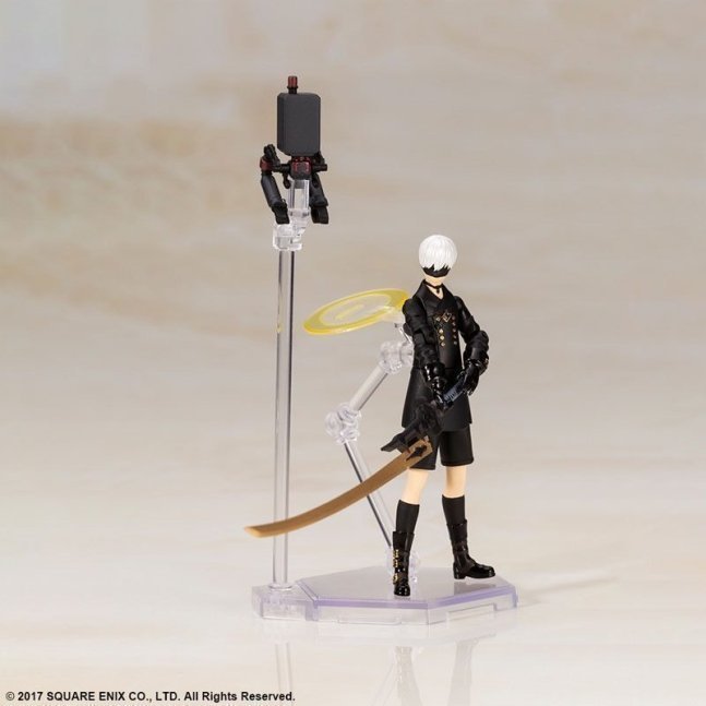 NieR:Automata Plastic Model Kit Flying Unit Ho229 Type-S & 9S (YoRHa No.9 Type S)