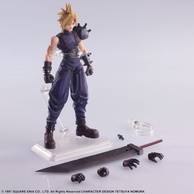Cloud Strife BRING ARTS Kai Action Figure -- Final Fantasy VII