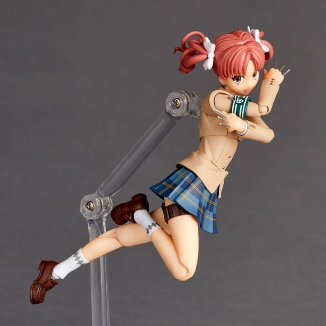 Kuroko Shirai Revoltech Action Figure Winter Clothes Ver. -- Toaru Kagaku no Railgun T