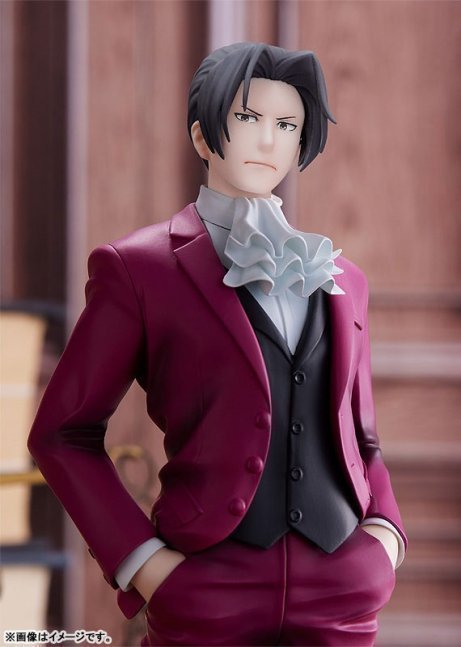 Miles Edgeworth POP UP PARADE Figure -- Ace Attorney