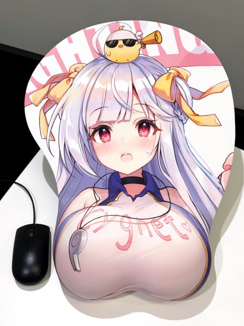 Azur Lane Life Sized Oppai Mousepad - Cygnet (Royal Cheering Ver.)