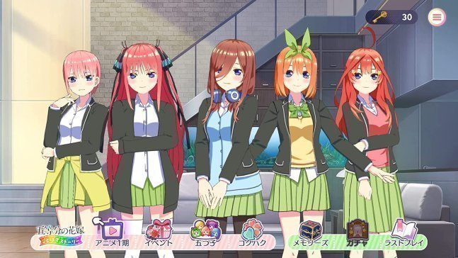 Gotoubun no Hanayome Gotopaz Story announced for Nintendo Switch -  Perfectly Nintendo