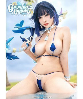 HaneAme Cosplay Photobook Genshin Impact Yoran