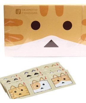 Danboard Box Condoms -- Tiger Version (Nyanboard)