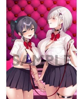 Vanishing Reality 'Kaoru Natsume' & 'Seren Oshimizu' B2 Wall Scroll