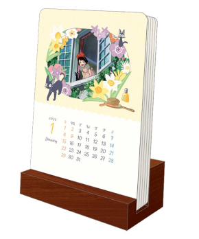 Kiki's Delivery Service Desktop Kasane Calendar - 2023 Anime Calendar