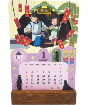 Spirited Away Desktop Kasane Calendar - 2022 Anime Calendar