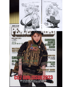 Custom Order for #J2404XTOT Yankee JK Illust-Papers & Peace Combat Magazine