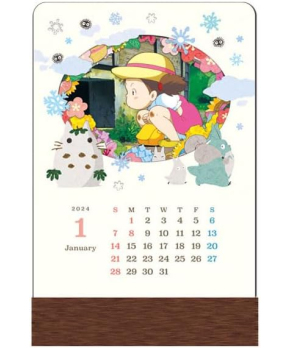 My Neighbor Totoro - 2024 Anime Desktop Calendar