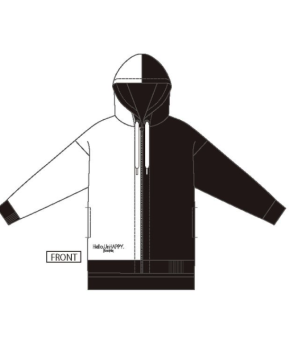 Custom Order #J2504YRCQ ReoNa Hellow, UnHAPPY Hoodie
