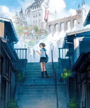 Beautiful Sight Illustration - Background Illustrations And Scenes From Anime And Manga Works