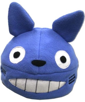 Totoro Plush Beanie - Blue 