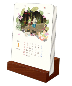 Spirited Away Desktop Kasane Calendar - 2023 Anime Calendar