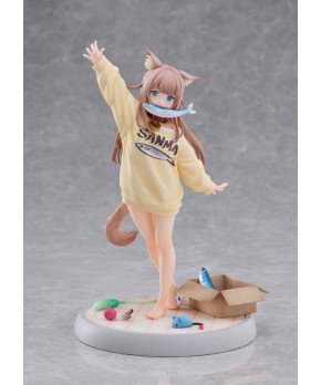 My Cat Is A Kawaii Girl KINAKO -Play With Ver.- PVC Figure