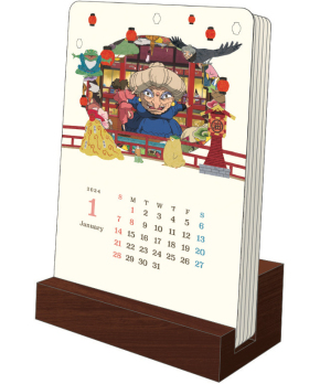Spirited Away - 2024 Anime Desktop Calendar
