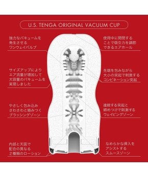 U.S. TENGA – Original Vacuum Cup (Revised Version)