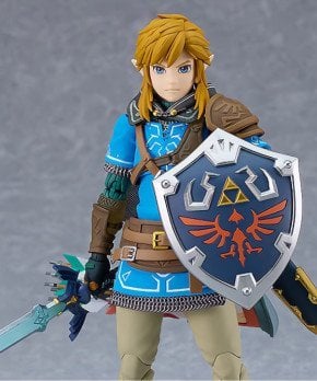 Link Figma Action Figure -- The Legend of Zelda: Tears of the Kingdom ver.