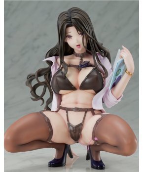 Angel Club Vol.10 Cover Girl Female Teacher "Ikuko Oeyama" 1/5 Figure Illustration by Monety