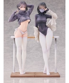 Guitar MeiMei & Shokyu Sensei's Dance Lesson Set 1/7 Figure
