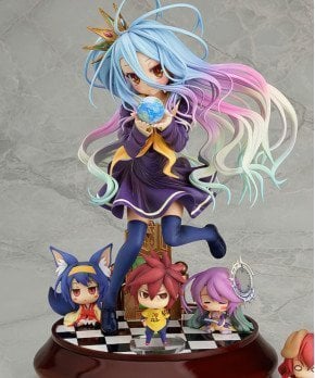 Shiro 1/7 Figure -- No Game No Life (Reissue)