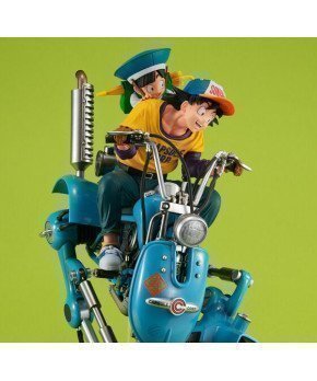 Son Goku & Gohan & Bipedal Walking Robot Desktop Real McCoy EX Figure